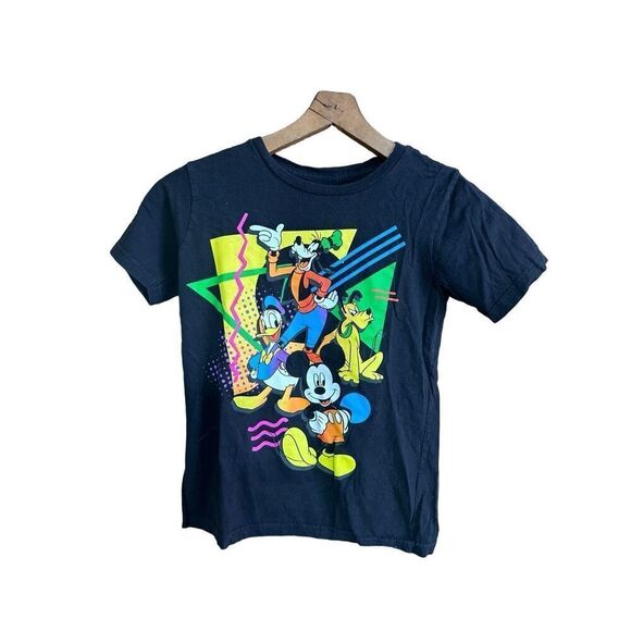Disney Mickey Pluto Donald Goofy Medium Youth (YM) Retro Style - Picture 1 of 3